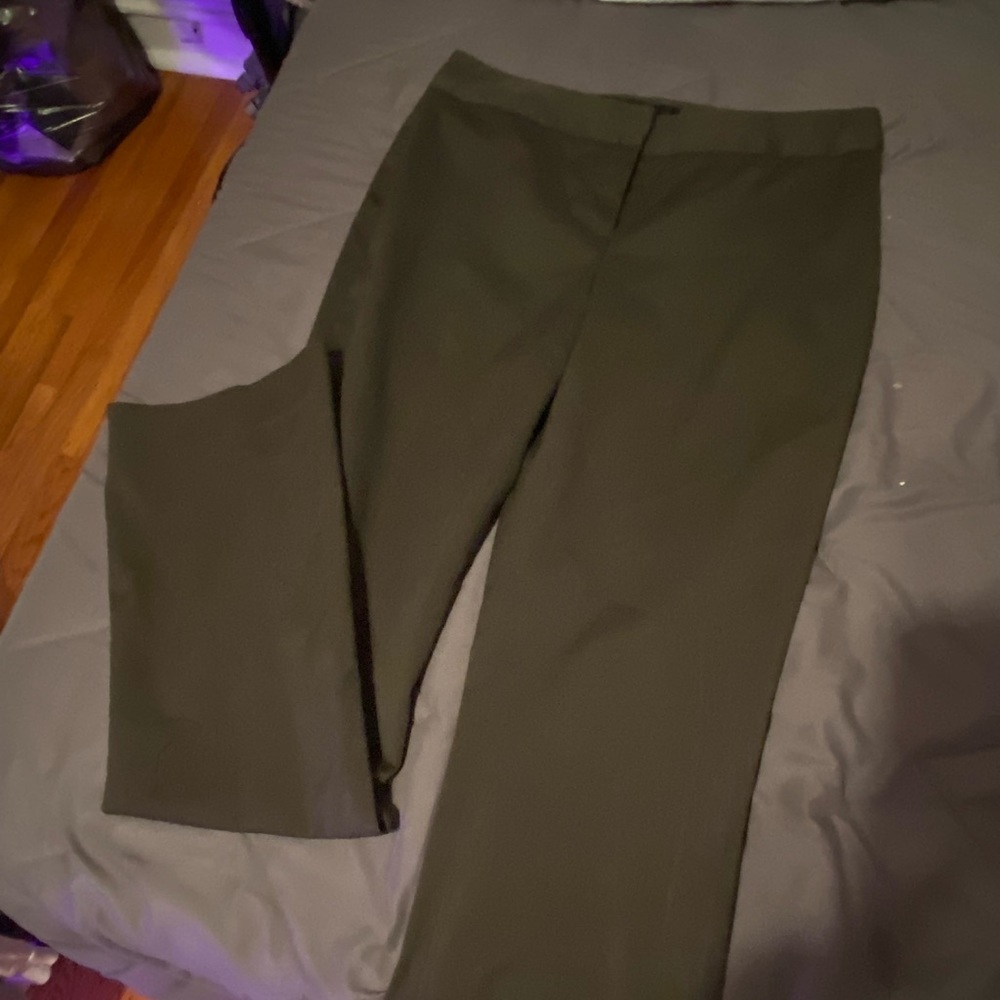 Dark green dress pants